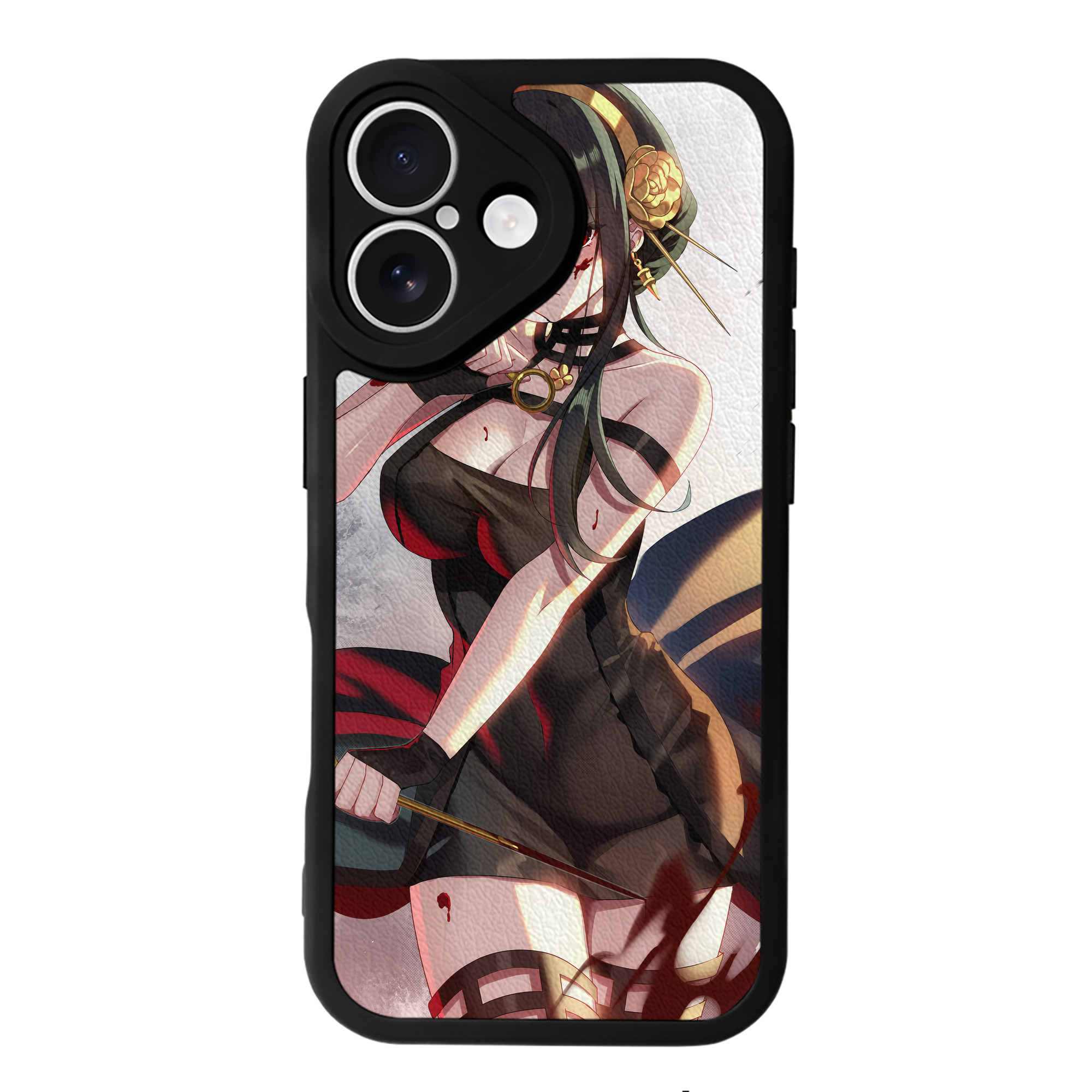 （画像用） SPY×FAMILY间谍家家酒 【iPhone 16シリーズ対応】シリコンスマホケース（レザー調） 材質：シリコン